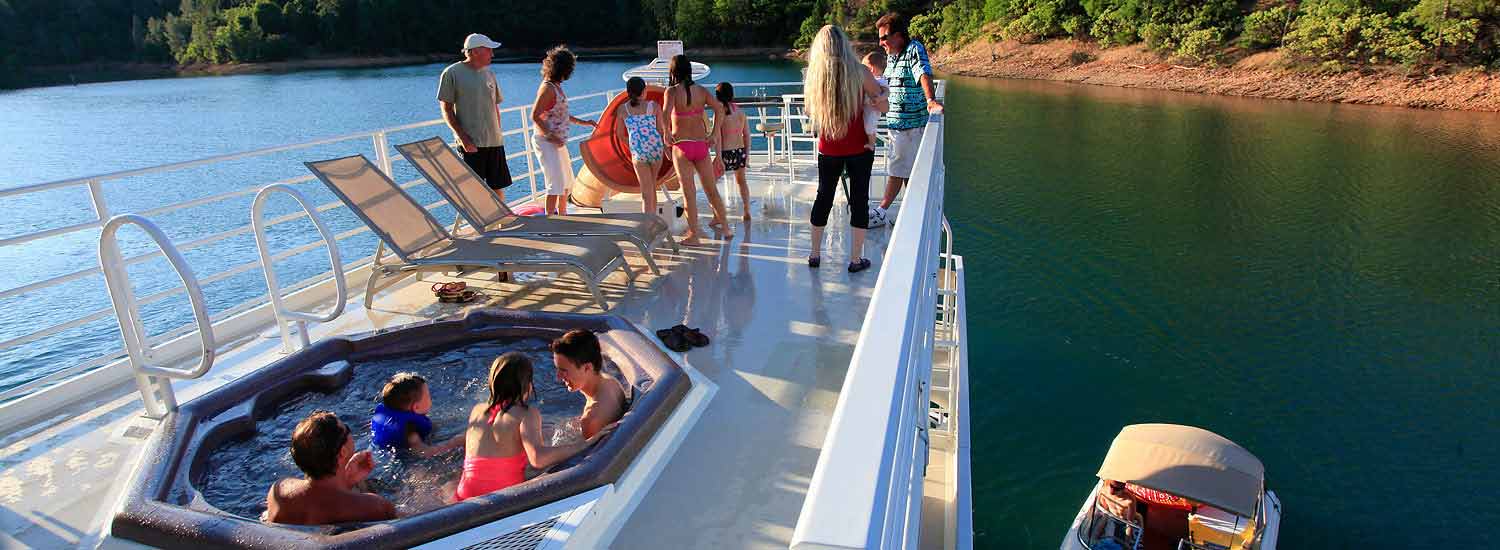 Luxury Houseboat Rentals at Lake Shasta